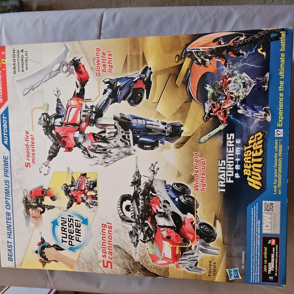 Transformers Beast Hunter Optimus Prime New - Picture 2 of 2